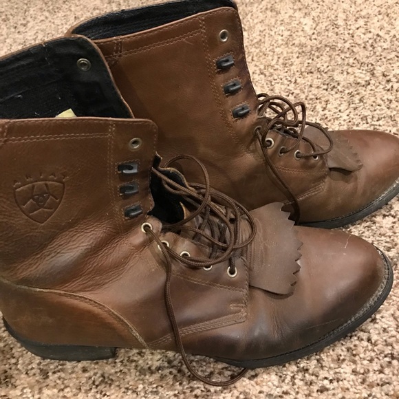 Mens Ariat Heritage Lacer Western Boots 